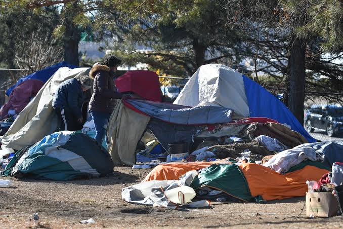 Tents and temporary shelters during winter